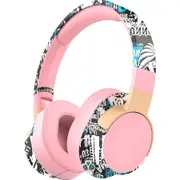 Techxtras Wireless Headphones - Pink
