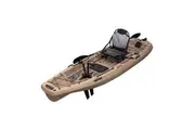 Outdoor360 Modular Pedal Drive Fishing Kayak Canoe Boat Saltwater or Freshwater - Brown