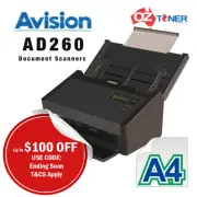 *CLEARANCE*Avision AD260 A4 USB Color Document Scanner+ADF+Duplex 60PPM [AV3299]