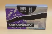 MEMOREX METAL CIRE IV 90 Blank Audio Cassette Tape (Sealed) NOS! New