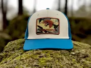 PATAGONIA "Live Simply Fly" Roger That Hat - New - Bleached Stone