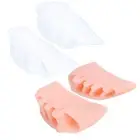 5Pair Silicone Foot Thumb Eversion Corrector Toe Orthosis Separator Overlap GDT