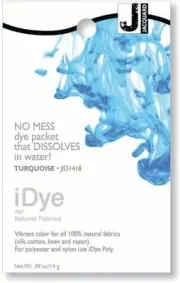 Jacquard JID1418 IDYE-Turquoise (Direct) Fabric Dye, 14gm