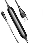 1.2M 2.1A Tpe + Nylon Braided Usb To 8 Pin Data Sync Charge Cable