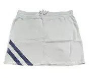 Women's Plus Size USA Tennis Graphic Mini Skirt - Grayson Threads White 2X