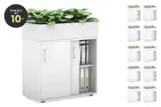 Uniform Credenza + Planter Box [800W x 975H x 428D]