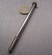 316 A4 Stainless Steel Bolt, PT, Metric, M6 x 1.0 x 100 mm Length, 25 Pcs