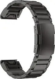[RAYESS] Metal Watchband Strap For Garmin Fenix 6 6X Pro 5 5X Plus 3HR 945 Titanium alloy Band Smart Watch Quick Release 26 22mm Bracelet