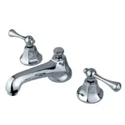 Kingston Brass KS446.BL Metropolitan 1.2 GPM Widespread Bathroom - Chrome