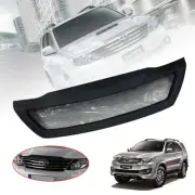 Front Net Mesh Grill Grille Matte Black Fit Toyota Fortuner SUV 2012 13 14