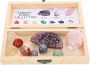 PAMINGONO 1 Set Crystal Ore Specimen Crystal Mineral Specimen Pristine Crystal Structures Feature Rocks Genuine Crystal Formations Organic Crystals Crystal Specimens Raw Crystals Decor Rocks
