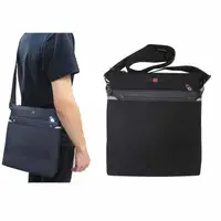 在飛比找PChome24h購物優惠-OVER-LAND 肩側包中容量主袋+外袋共五層扁型包