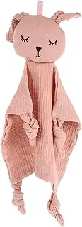 VICASKY 5pcs Cotton Appeasing Baby Blanket Newborn Swaddle Animal Toy Comfort Towel for Boys and Girls Bath