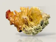 600 CTs Rare And Beautiful Orange Color FlowerCalcite Crystal Cluster Specimen,