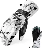 [HOIHOO] Ski Gloves, Waterproof Snow Gloves -30℉ Winter Gloves for Cold Weather Touchscreen Snowboard Gloves Warm for Men Women