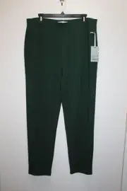 PRESTON & YORK JENNA KNIT LEGGINGS PULL ON PINE GREEN SIZE XL
