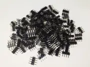 1000Pcs 4-Pin Black Connector for RGB SMD 3528/5050 LED Strip light Coppered