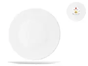 Bormioli Rocco Grangusto Set 6 Dishes Multipurpose, Opal, 33 CM White