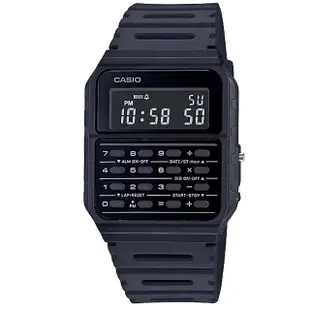 【CASIO 卡西歐】卡西歐DATA BANK 鬧鈴計算機電子錶 CA-53WF(台灣公司貨多色任選)