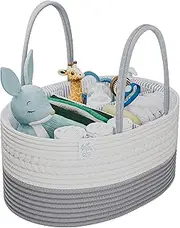 KiddyCare Diaper Caddy Organiser Grey Regular Size