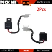 2 x 2Pin 12V LED Wired Turn Signal Flasher Relay For Kawasaki ZX14 Z750 Z1000