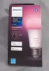 Philips Hue Smart 75W A19 LED Bulb - Color Ambiance Color-Changing Light New