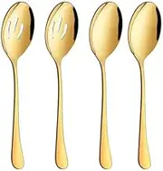 Cooking Spoon Set Serving Spoon, Mixing Spoon Slotted Spoon Large Spoon for Kitchen Cooking - Catering Serving Supplies for Party Banquet