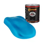 Hot Rod Flatz Electric Blue Metallic Urethane Auto Flat Car Paint, Quart Only