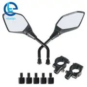 Rear View Side Mirrors Connectors For Polaris Sportsman 110 300 Xp 850