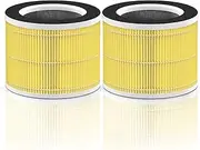 NIVMOWN 2 PACK AP088 Replacement Filter Compatible with Renpho RP-AP088 RP-AP088W RP-AP088B Air Purifier, 5-in-1 H13 True HEPA and High-Efficiency Activated Carbon Filter