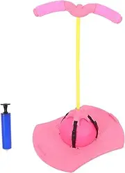 Funny Sports Sports Outdoor for Jumping Ball with Handle Jump Sports Accessory Sports for Outdoor Pink