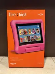 Amazon Fire 7 Kids Edition (9th Generation) 16GB, Wi-Fi, 7in - Pink (Tablet +...