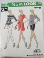 New Look A6519 uncut Pattern women misses 8-20 size pants and tops
