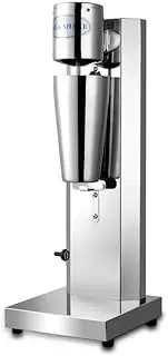 Electric Milkshake Maker 2 Speeds Milk Shake Mixer Machine Stainless Steel Cocktail Drink Mixer Smoothie Maker Blender for Protein Drinks Smoothies Milkshakes Cocktails 8500 RMP 650ML
