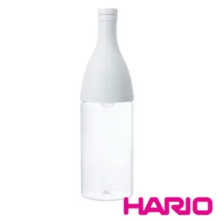 HARIO AISNE香檳瓶白色冷泡茶壺 /FIE-80-PGR