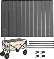 Cart Table Top | Folding Table Plate Aluminum Alloy Board - Camping Desktop Attachment Utility Accessories for Outdoor Picnics Food Prep Meals Barbecue