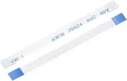uxcell FFC FPC Flat Flexible Cable, 6 Pin 0.5mm Pitch 50mm Long (A Type) for LCD 3D Printer Camera DVD TV Laptop Audio Pack of 10