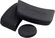 MasterClass Pan Handle Sleeve Set for Cast Aluminium Casserole Dishes, Easy Grip Silicone, 3 Pieces, Black