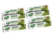 Neem Germ Protection Toothpaste 200gNo Added Flourides & Parabens Pack of 4