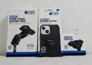 QUAD LOCK KIT iPHONE 13 MINI MAG Case, Dampener, FORK STEM Mount Pro *EXPRESS*