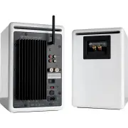 Audioengine A5+ Wireless Powered Bookshelf Speakers - Hi-Gloss White