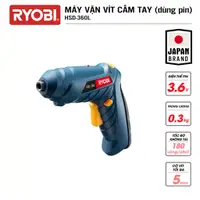 在飛比找蝦皮購物優惠-Ryobi 3.6V 電池手持式螺絲刀 (Kyocer) -