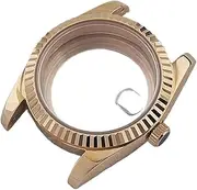 [WUYONGSI] 1pc NH35 Case 36mm Case Glass One Eyed Giant Stainless Steel Case Suitable for NH35 Automatic Movement(No.3)