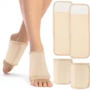 1 Pair Foot Castor Oil Wrap Reusable Washable Adjustable Leakproof Ankle Pack-Khaki