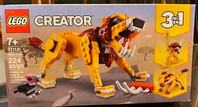 LEGO LEGO Creator: Wild Lion (31112) BRAND NEW!!! IN BOX!