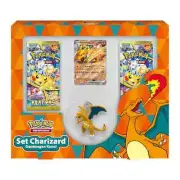 Pokemon TCG Kilat Rasi Set Charizard Keychain(Charmander, Charmeleon, Charizard)