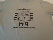 Doctor Who Mens T Shirt K-9 2XL gray robot dog professor marius dogs cat pet