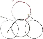 Totority Beginner to Pro Violin Strings 4pc Set Diy Replacement Kit Quick Install Full Violin Performance Enhancement