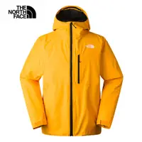 在飛比找蝦皮商城優惠-The North Face北面男款黃色防水透氣保暖連帽三合