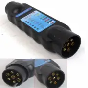 7 Pin Car Trailer Caravan Towing Tow Bar Light Wiring Circuit Tester Plug Socket